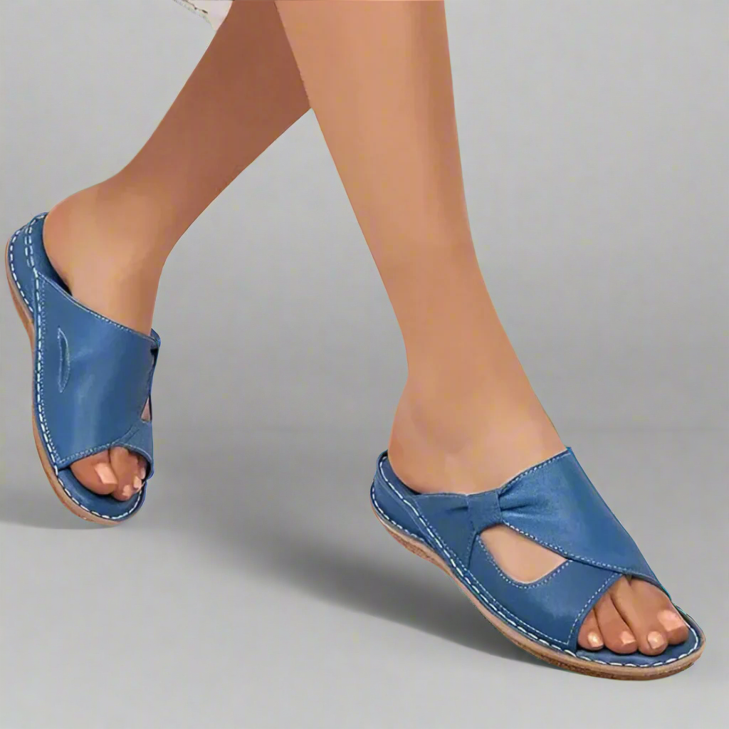 Yvonne | Sandales orthopédiques en cuir premium