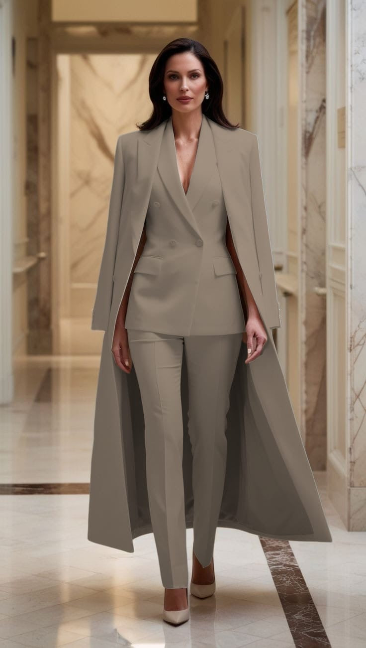 Ensemble Spécial Manteau + Tailleur à un prix unique toutes les tailles disponibles