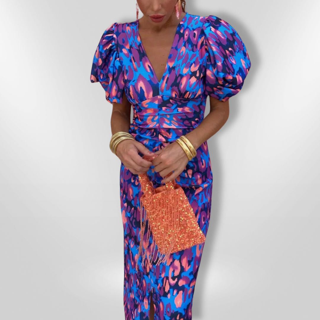 Marta | Robe de Fête Vibrante