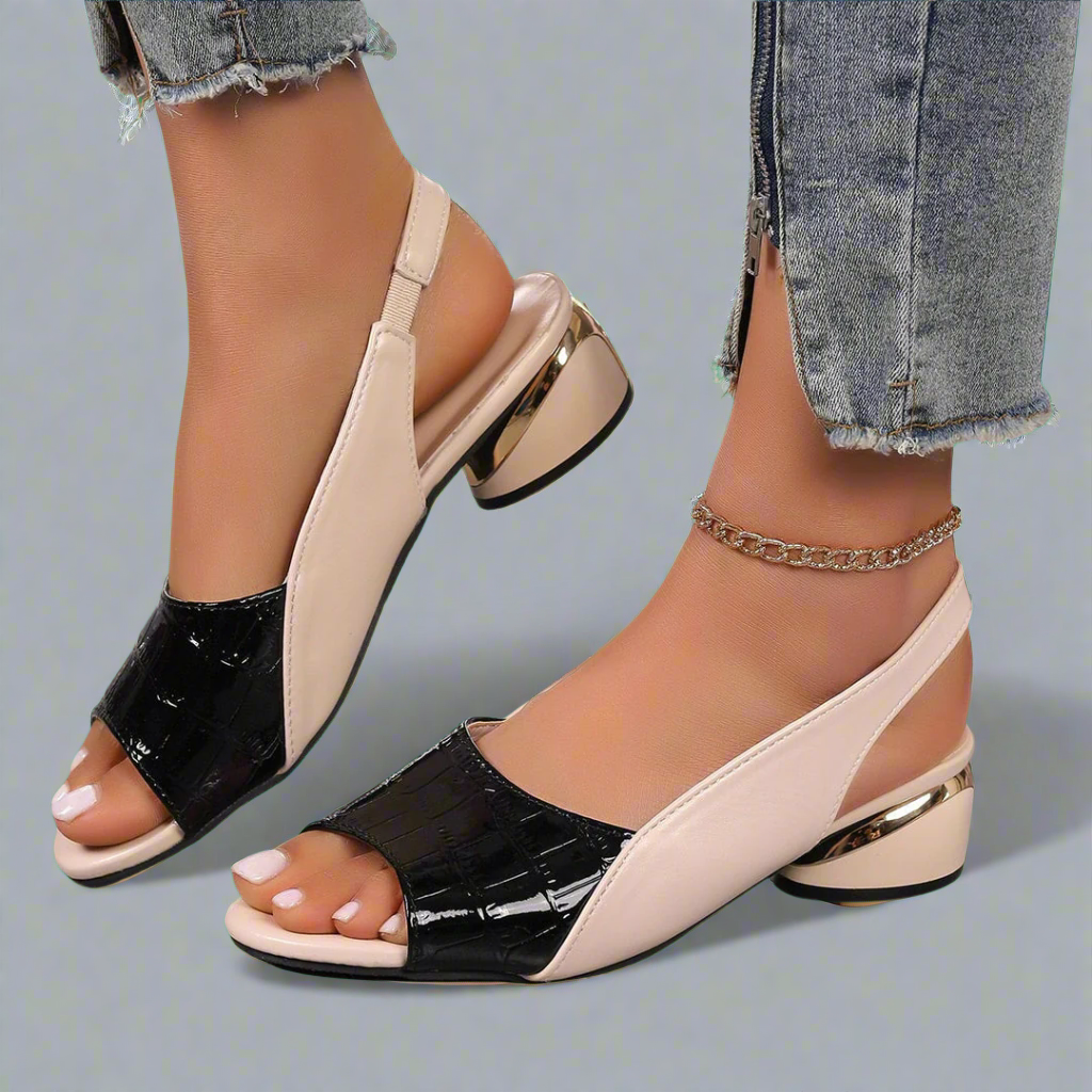 Verena | Sandales colorées faites à la main en matériau premium