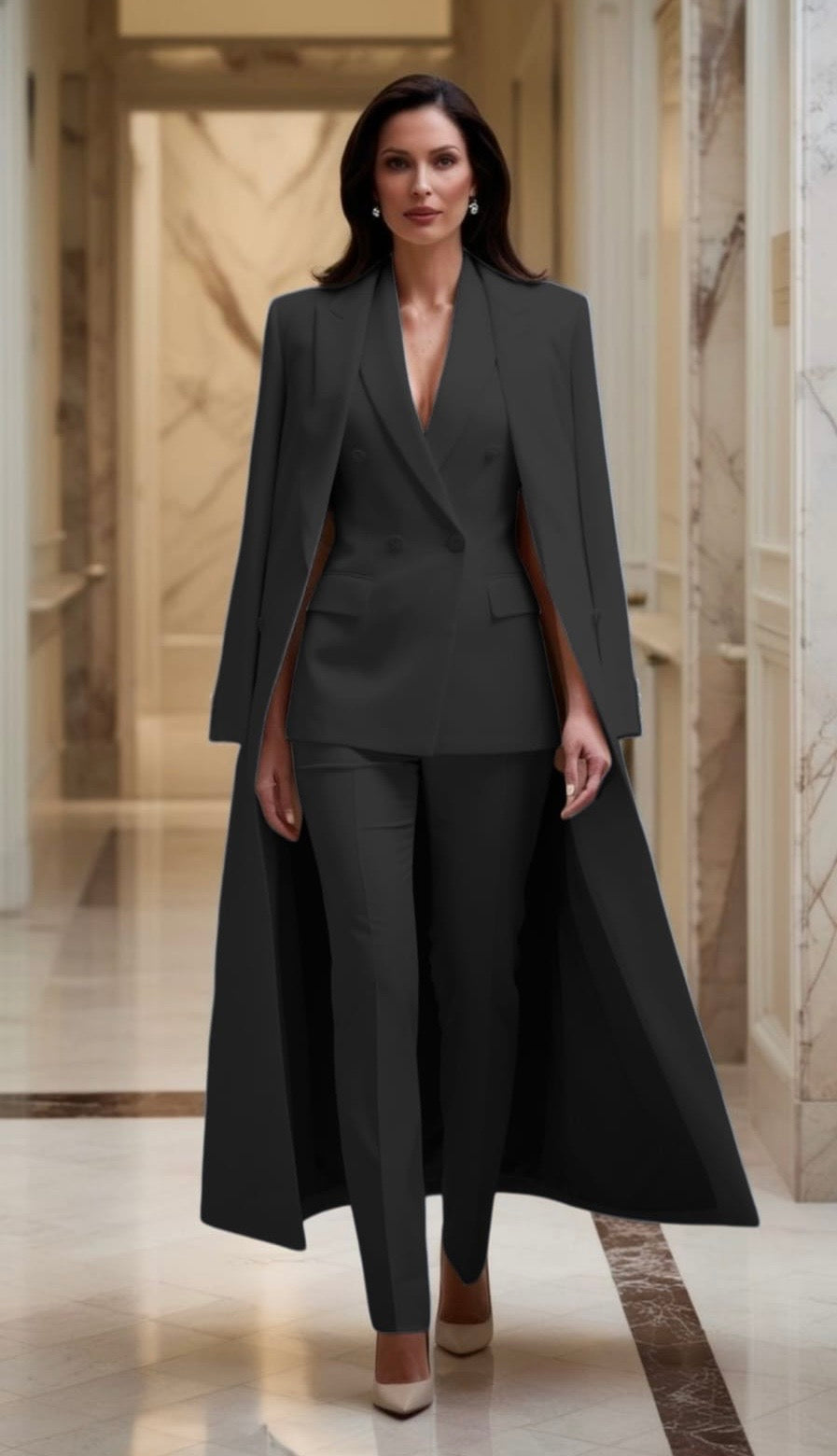 Ensemble Spécial Manteau + Tailleur à un prix unique toutes les tailles disponibles