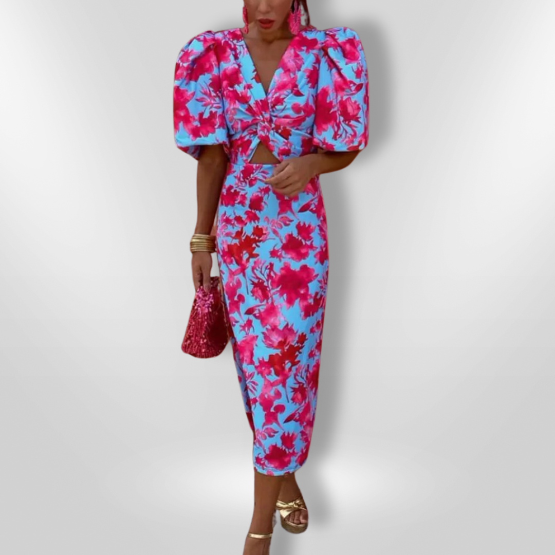 Marta | Robe de Fête Vibrante