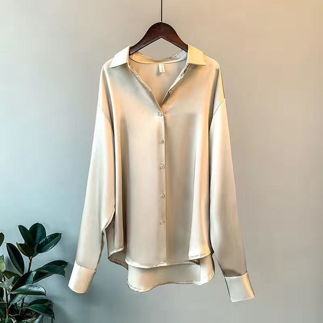CAMICIA | BLOUSE EN SATIN POUR FEMMES