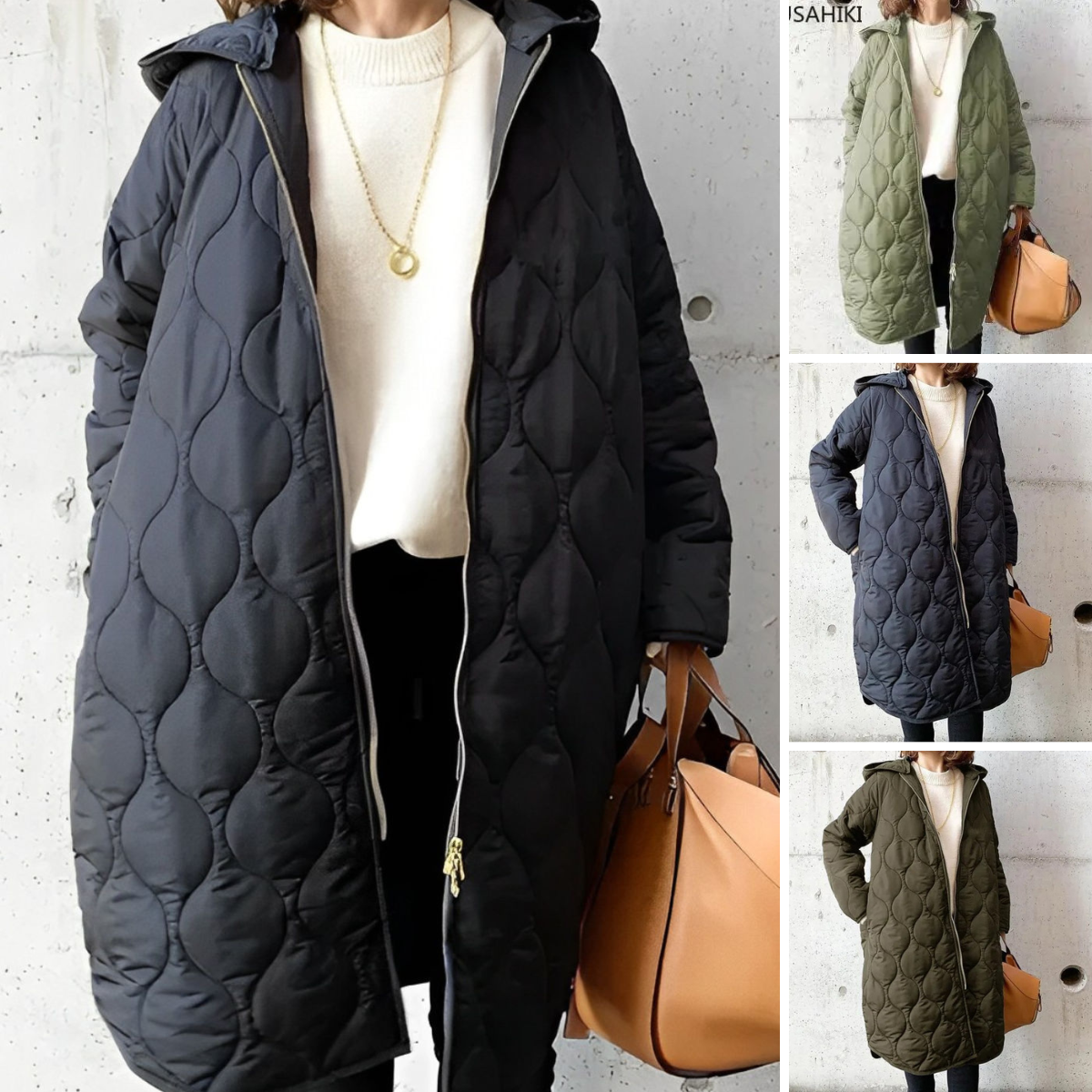 PRISCILLA | PARKA AVEC CAPUCHE ET DÉTAILS SOIGNÉS