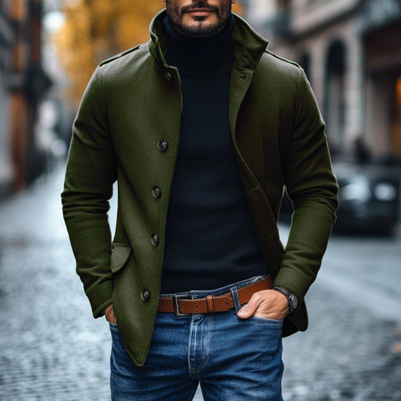 Manteau court slim pour homme