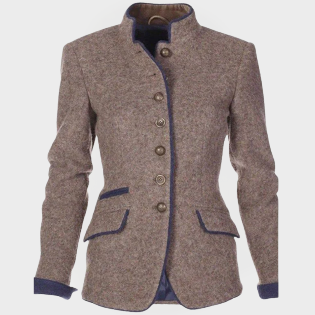 PATRIZIA | VESTE EN MATÉRIAUX ARTISANAUX