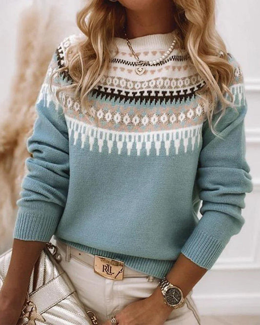 Isabelle™ | Pull Tricoté Élégance Nordique