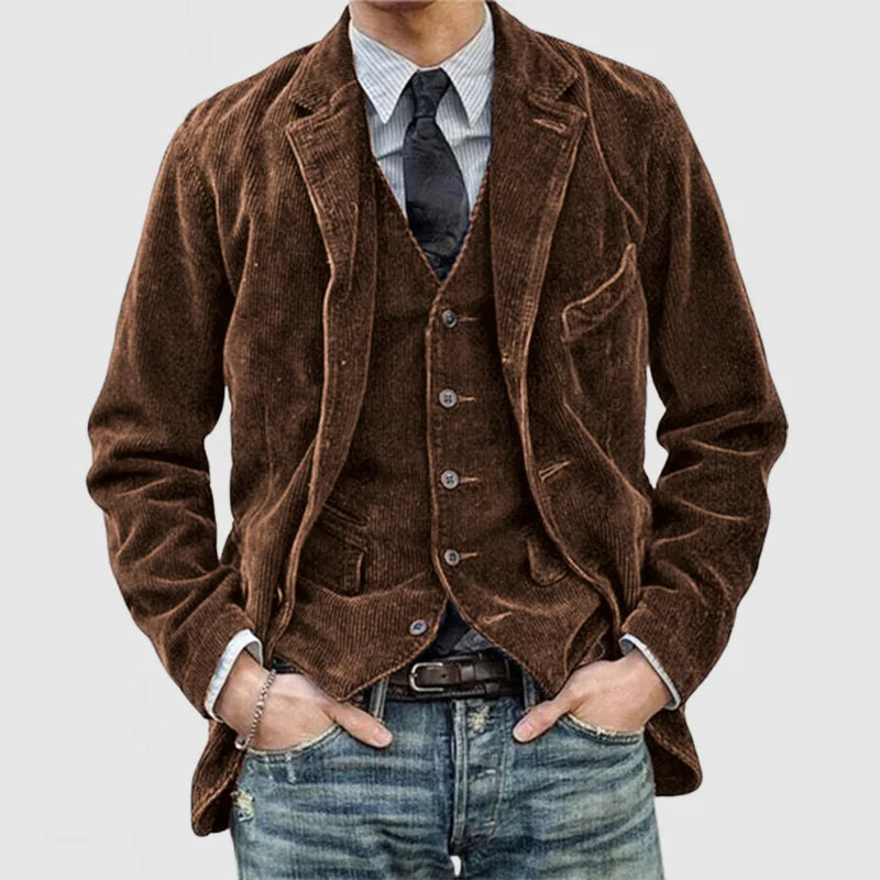 ELLIOT - BLAZER VINTAGE & GILET