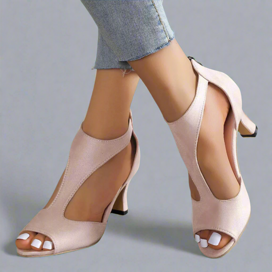 Marga | Sandale orthopédique à talon en matériau de qualité