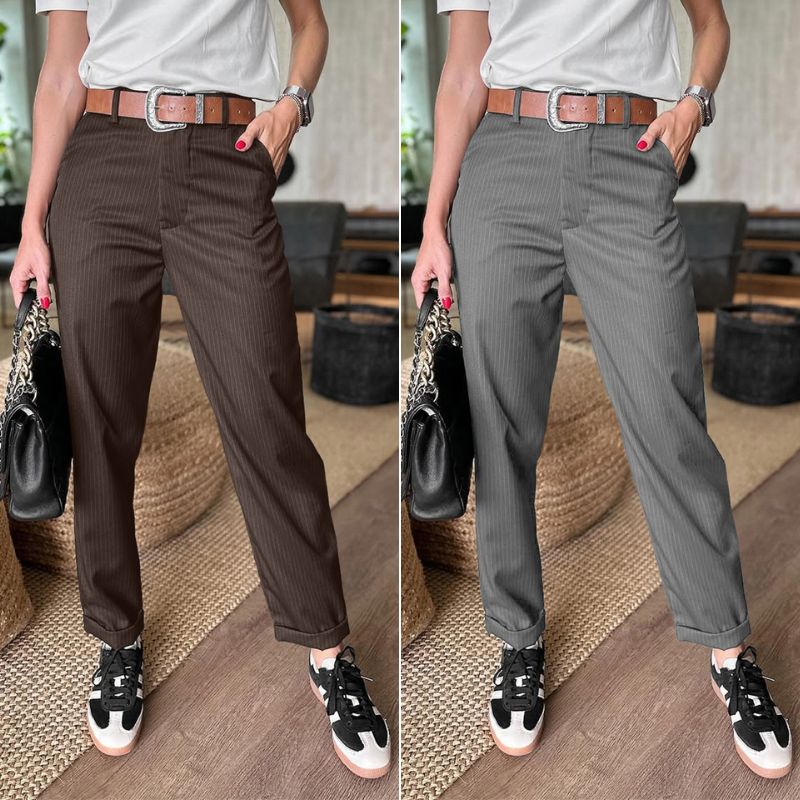 Ilona | Pantalon Rayé