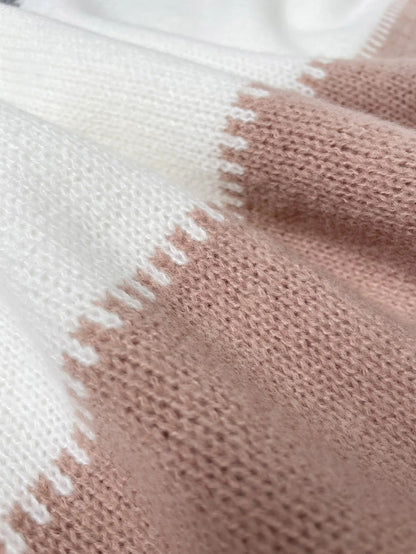 Luna™ | Pull Léopard Colorblock