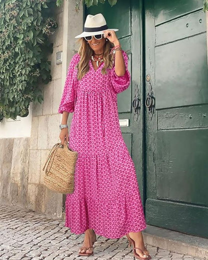 SANDY - ROBE LONGUE CONFORTABLE ET TENDANCE