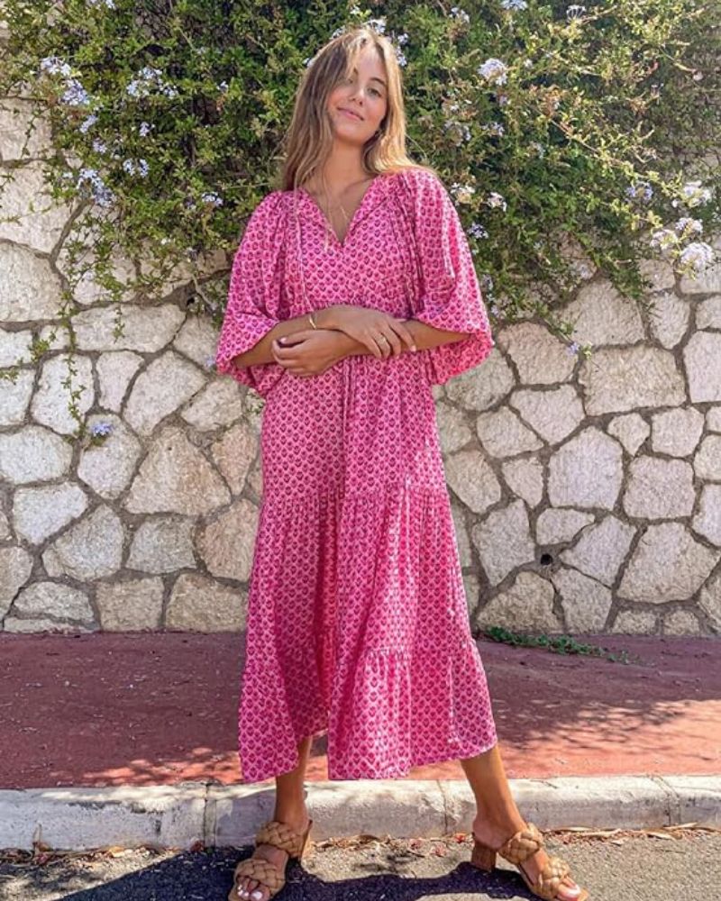 SANDY - ROBE LONGUE CONFORTABLE ET TENDANCE