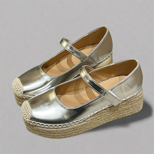Verena | Chaussures compensées premium avec boucle pour le printemps