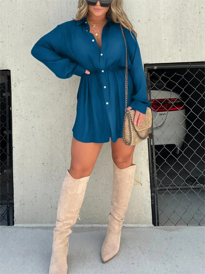 Jessica | Robe combinaison satinée tendance