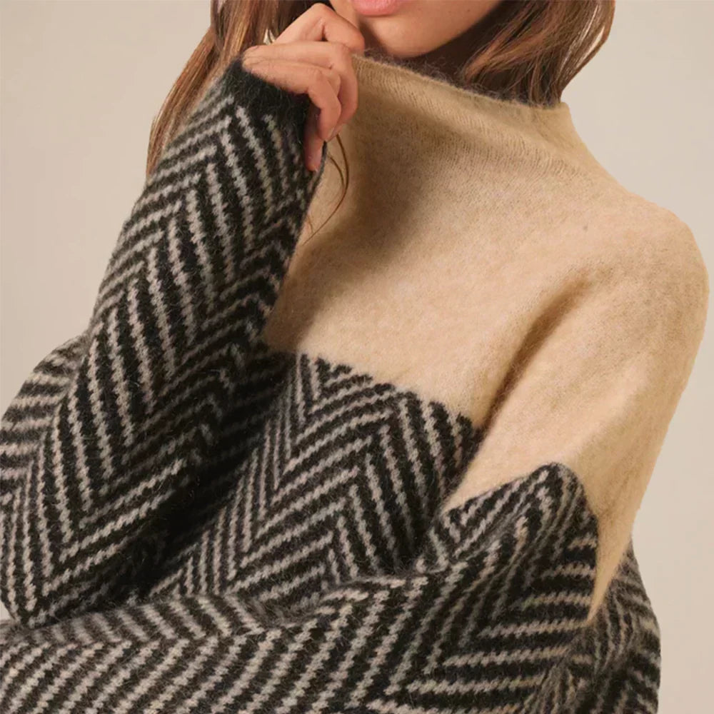 Louisa | Rullekrave Sweater