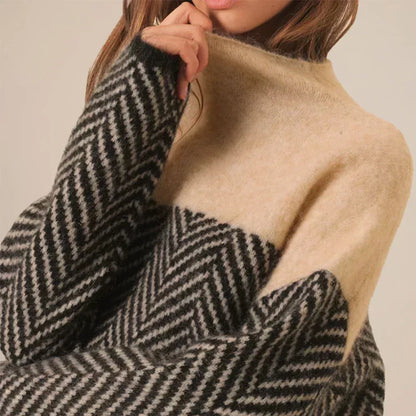 Louisa | Rullekrave Sweater