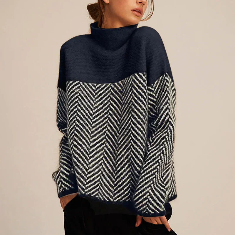 Louisa | Rullekrave Sweater