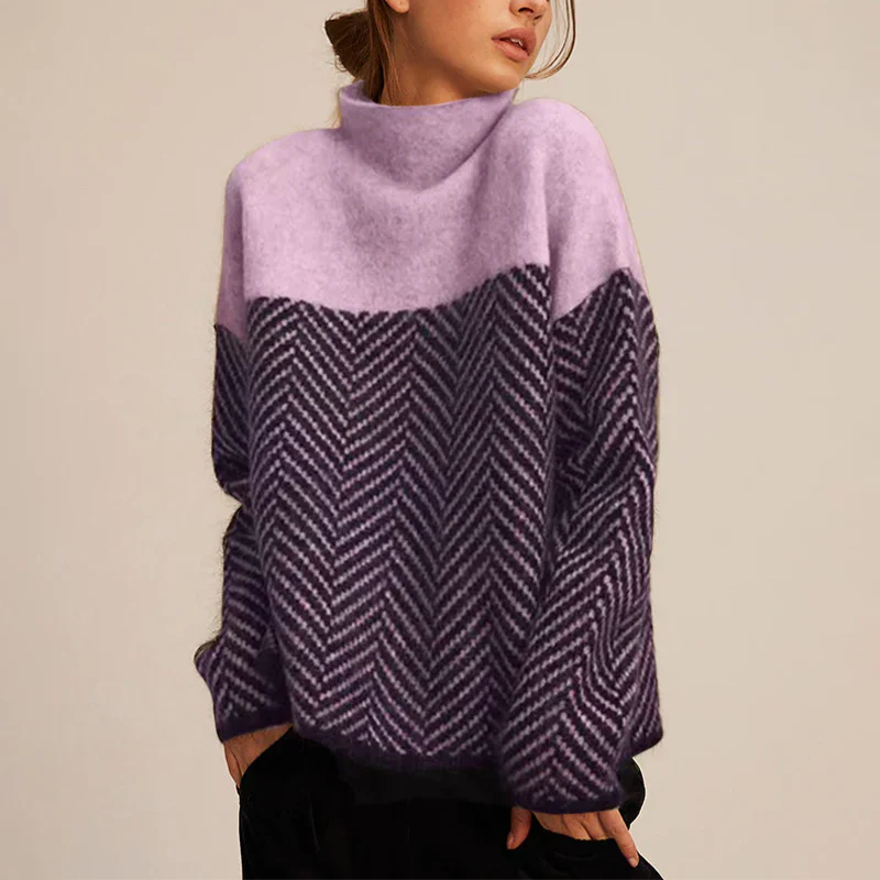 Louisa | Rullekrave Sweater