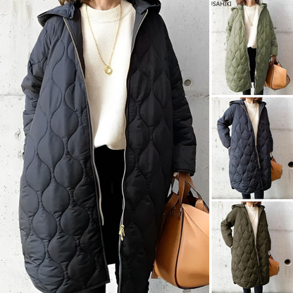 PRISCILLA | PARKA AVEC CAPUCHE ET DÉTAILS SOIGNÉS