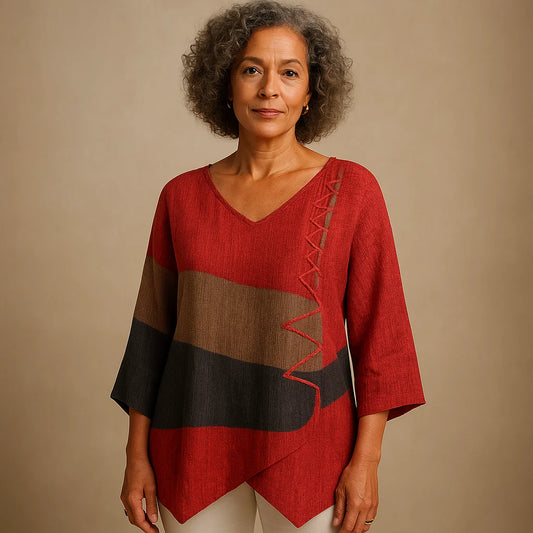 Léopoldine – Blouse élégante et raffinée