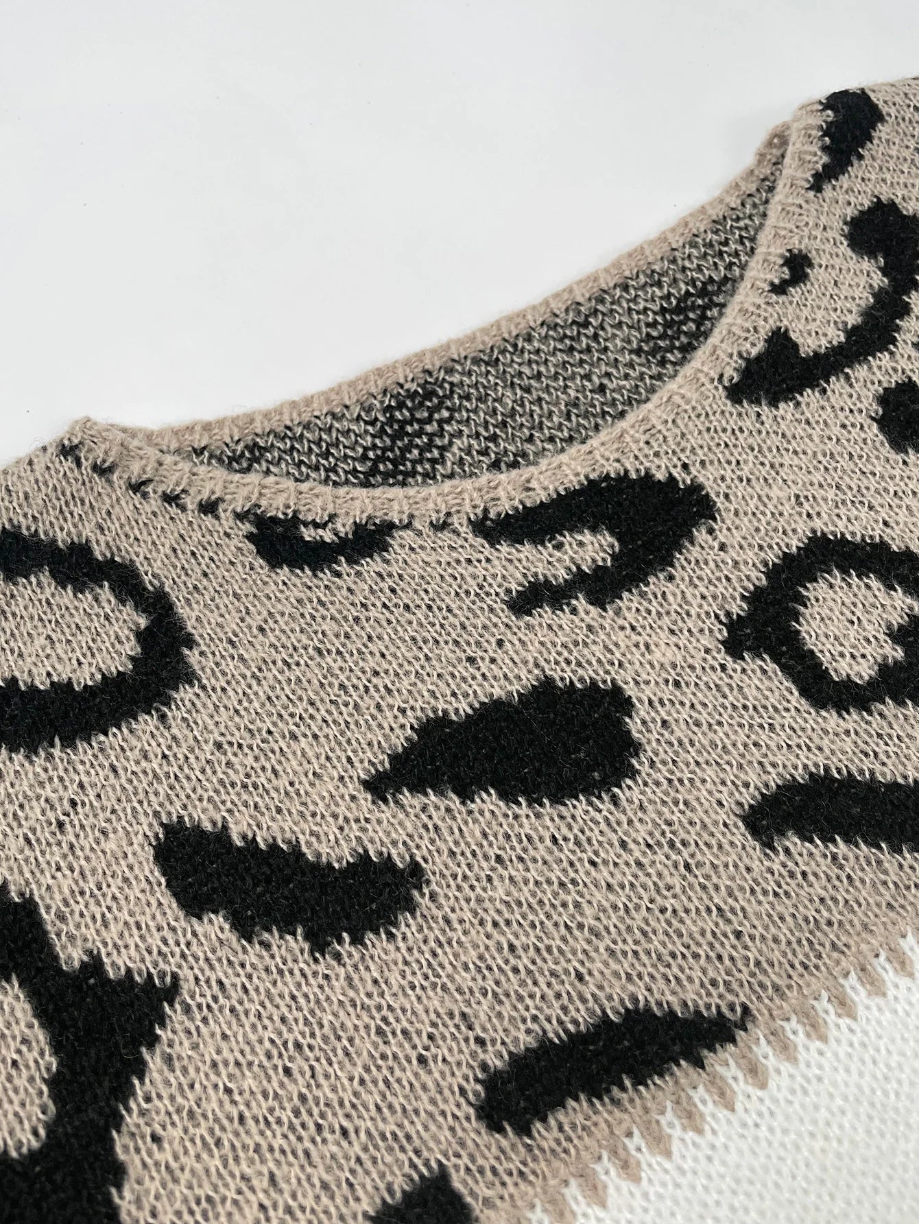 Luna™ | Pull Léopard Colorblock