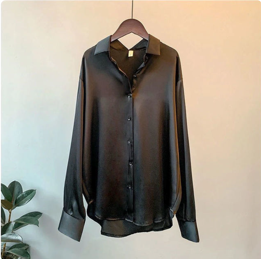 CAMICIA | BLOUSE EN SATIN POUR FEMMES