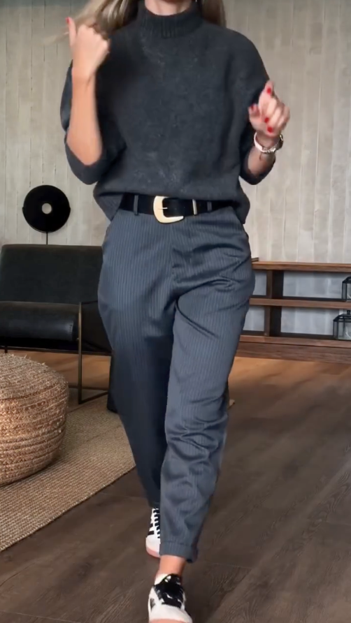Ilona | Pantalon Rayé