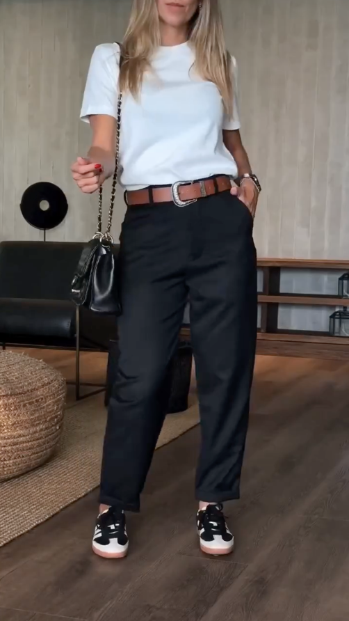 Ilona | Pantalon Rayé