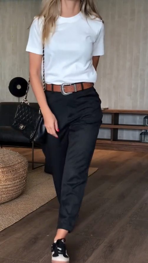Ilona | Pantalon Rayé