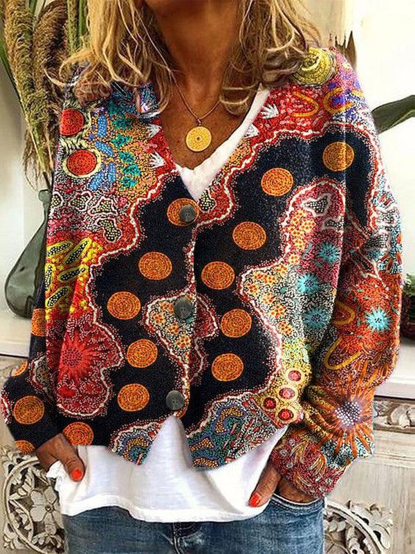 Saskia™ | Cardigan Tricot Bohemian Bliss