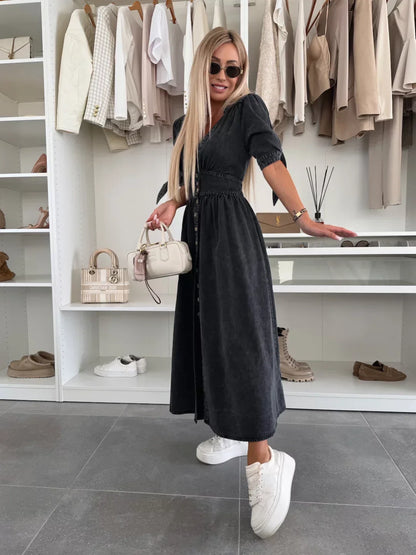 Ivanka | Robe en denim éclatante